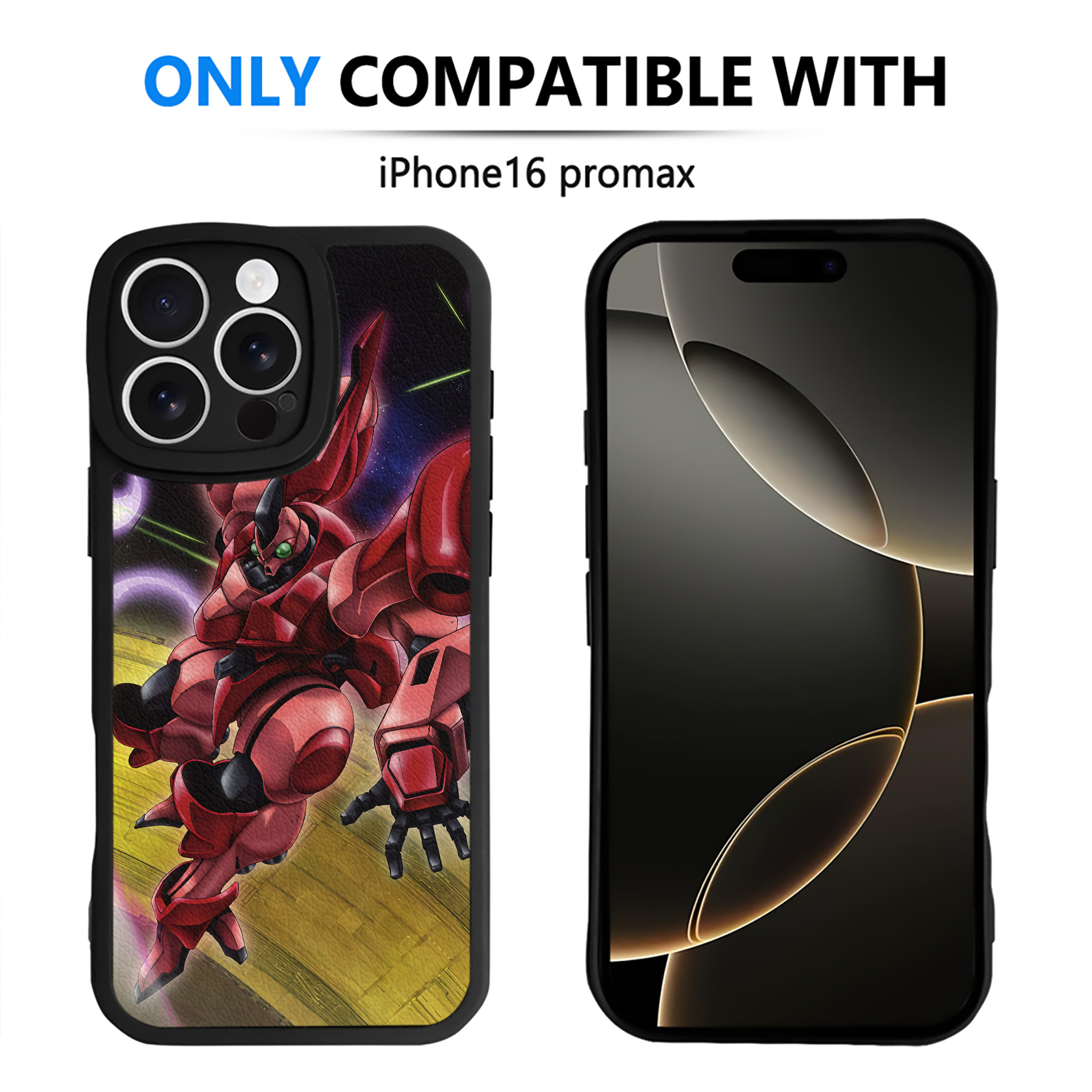 （画像用） 機動戦士ガンダム Mobile Suit Gundam 【iPhone 16シリーズ対応】シリコンスマホケース（レザー調） 材質：シリコン